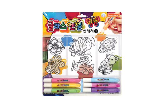 (도너랜드) 글라스엔젤 - 썬캐쳐1세트 (미니대6색)