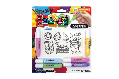 (도너랜드) 글라스엔젤 - 스티커세트
