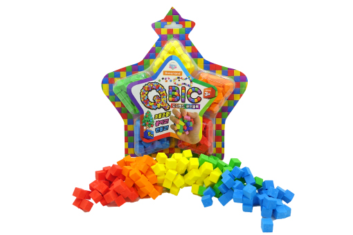 (도너랜드) 도너랜드큐브블록-큐빅 5색